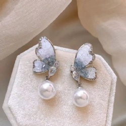 Meley Diamond Ice Stud Earrings Series